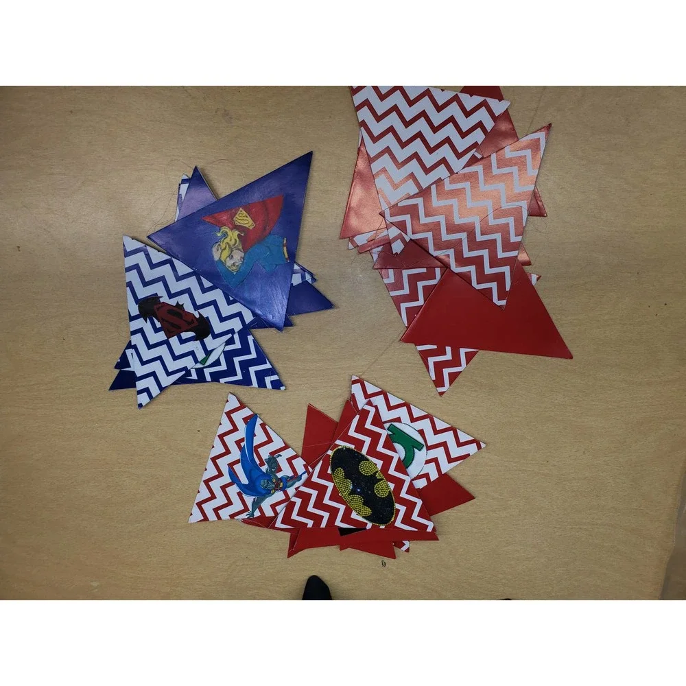 Superhero Party in a Box! Costume Plates Table Settings Batman Superman